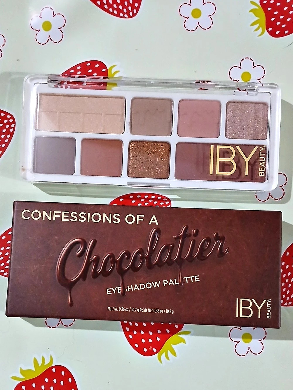 IBY BEAUTY Confessions of a Chocolatier Eyeshadow Palette NIB & FULL SIZE